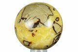 Polished Septarian Sphere - Madagascar #289928-1